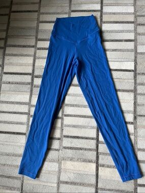 OFFLINE by Aerie Real Me 7/8 High-Rise Leggings in vibrant blue in size XS